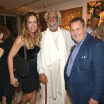 Lili Estefan, Cuban artist Mendive and Raul de Molina
