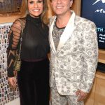 Teresa Rodriguez and Romero Britto