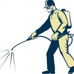 Key-Biscayne-Pest-Control_7997657-illustration-of-a-pest-control-exterminator-worker-spraying-side-view