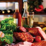 Meat-Cure3917612-wine-and-meat-on-a-new-year-s-background