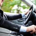 16129541 – man driving his car