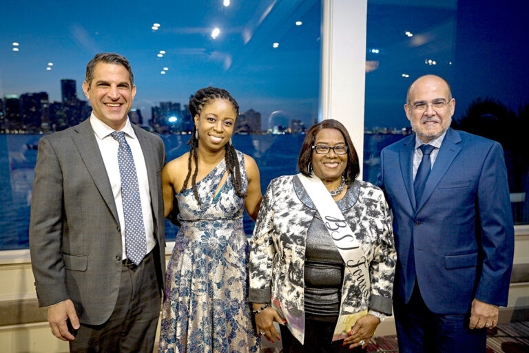 James Haj, Michelle Shirley, Althea McMillan & Dr. Jose L. Dotres