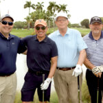 3. Crane Gladding, Andy Stuart, Francis Riley and Lee Burke, Florida Tours Bogey Sponsor