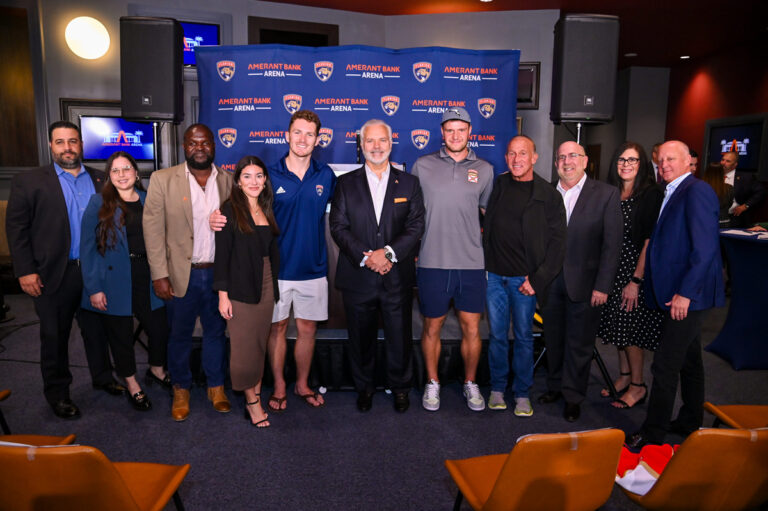 Alexis Dominguez, Valentina Gomez, Sam Francois, Victoria Verdeja, Matthew Tkachuk, Jerry Plush, Aleksander Barkov, Jordan Zimmerman, Israel Kreps, Gigi Norton & John Ivey