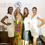 Miss Miami Beach Kaysha Florvil, Estrellita S. Sibila, Damaris Aguiar & Miss Miami Megan Price