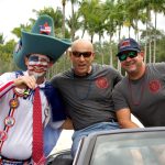 1. Master of Ceremonies Austin Tellam with Parade Grand Marshalls Eric Lang & Marco Osorio