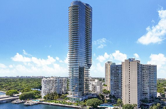 Una Residences Miami: A 30th-Floor Home With 180-Degree Ocean Views