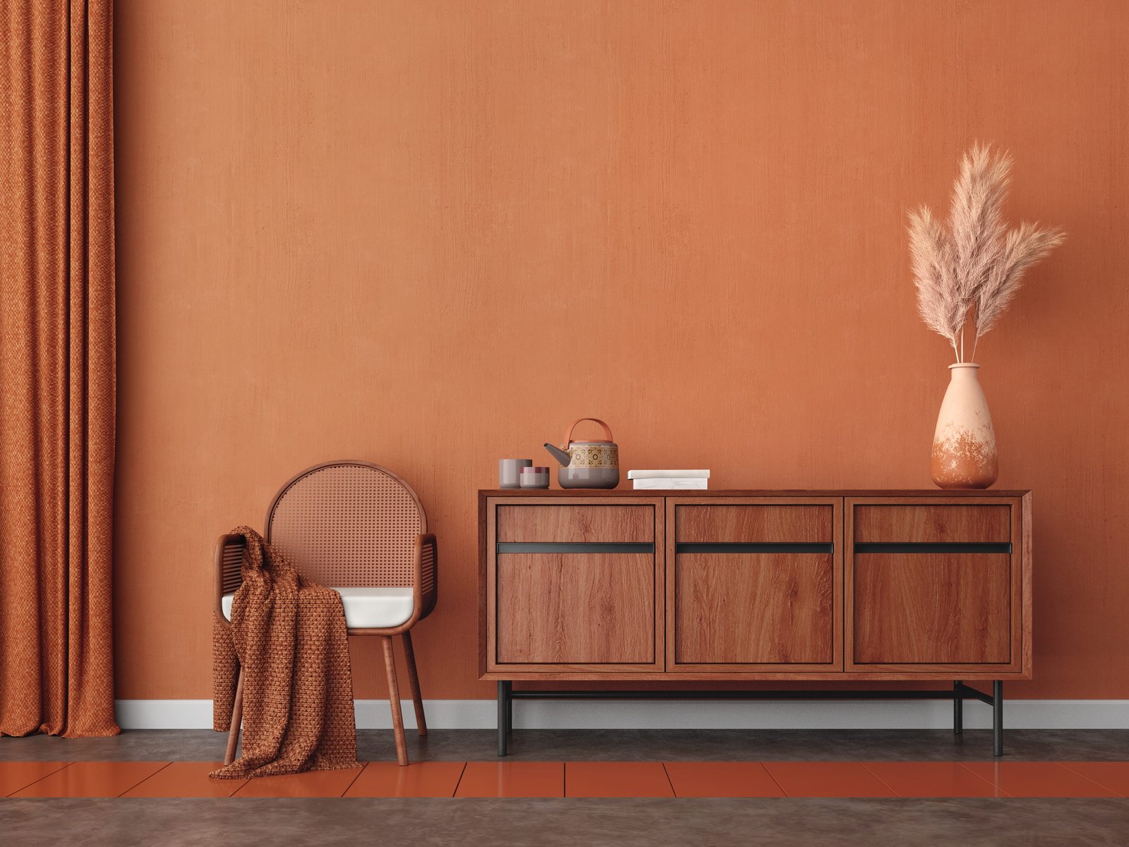 Earth Tones Rise – Interior Design Trends 2027: Earth Tones, Sapphire Blue & More