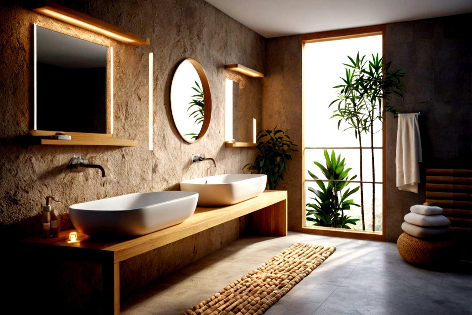 Wellness Built In – Interior Design Trends 2027: Earth Tones, Sapphire Blue & More