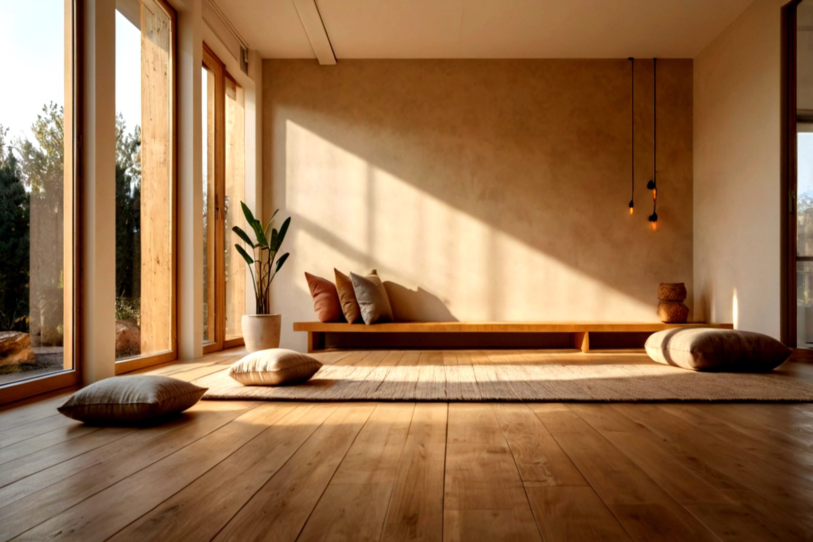 Wellness Built In – Interior Design Trends 2027: Earth Tones, Sapphire Blue & More