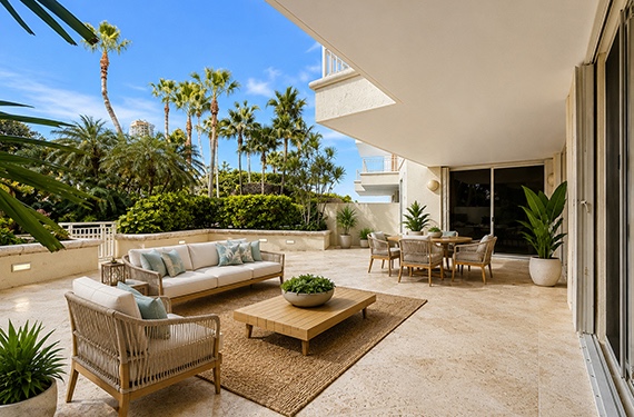 Ocean Tower One #202 at The Ocean Club: Key Biscayne Living